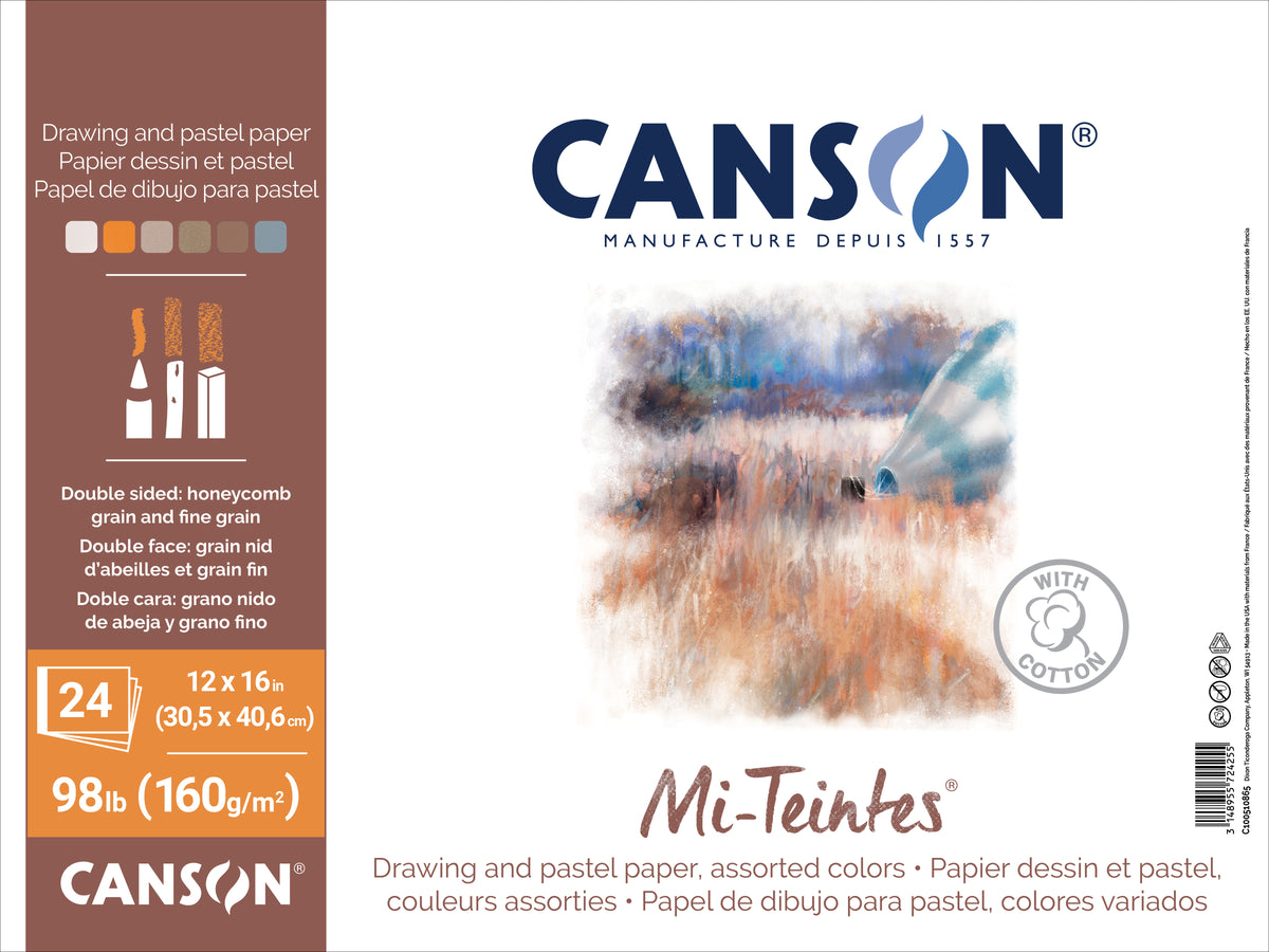 Canson Mi-Teintes Pastel Pads