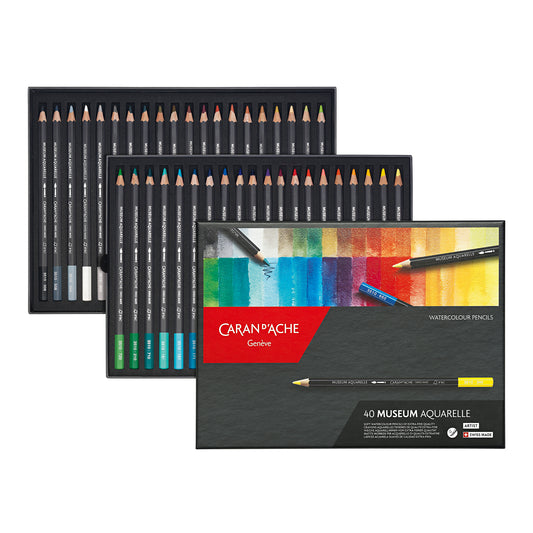 Caran d'Ache Museum Aquarelle - Assorted Set of 40