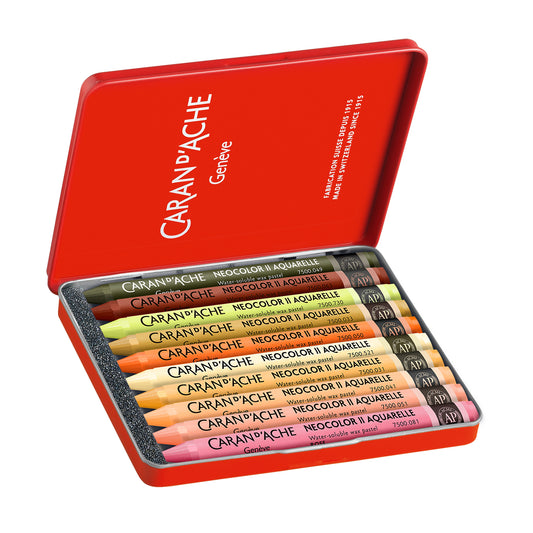 Caran d'Ache Neocolor II - Beya Rebai Warm Set de 10 - Discontinué