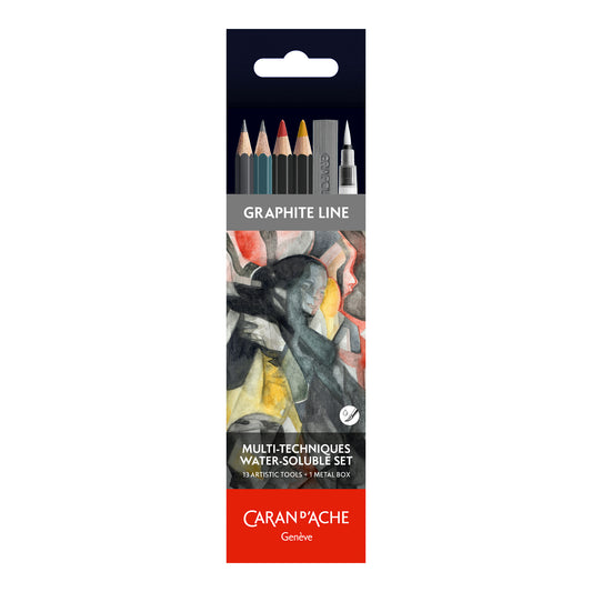 Caran d'Ache Multi-Techniques Water-Soluble Set of 13