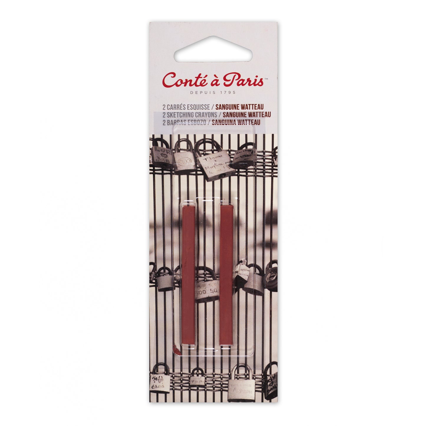Conte Sketching Carre Crayons - 2 packs