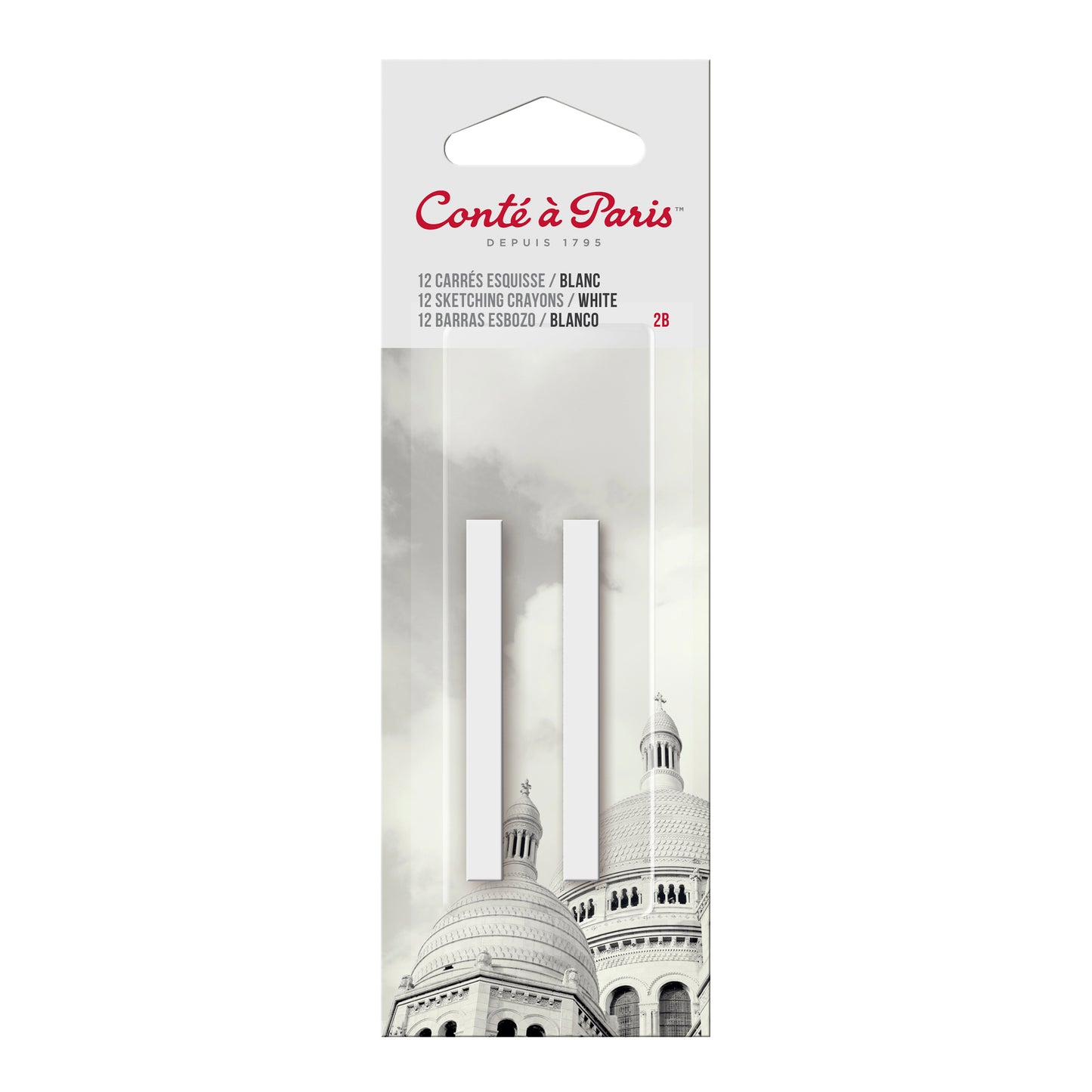 Conte Sketching Carre Crayons - 2 packs
