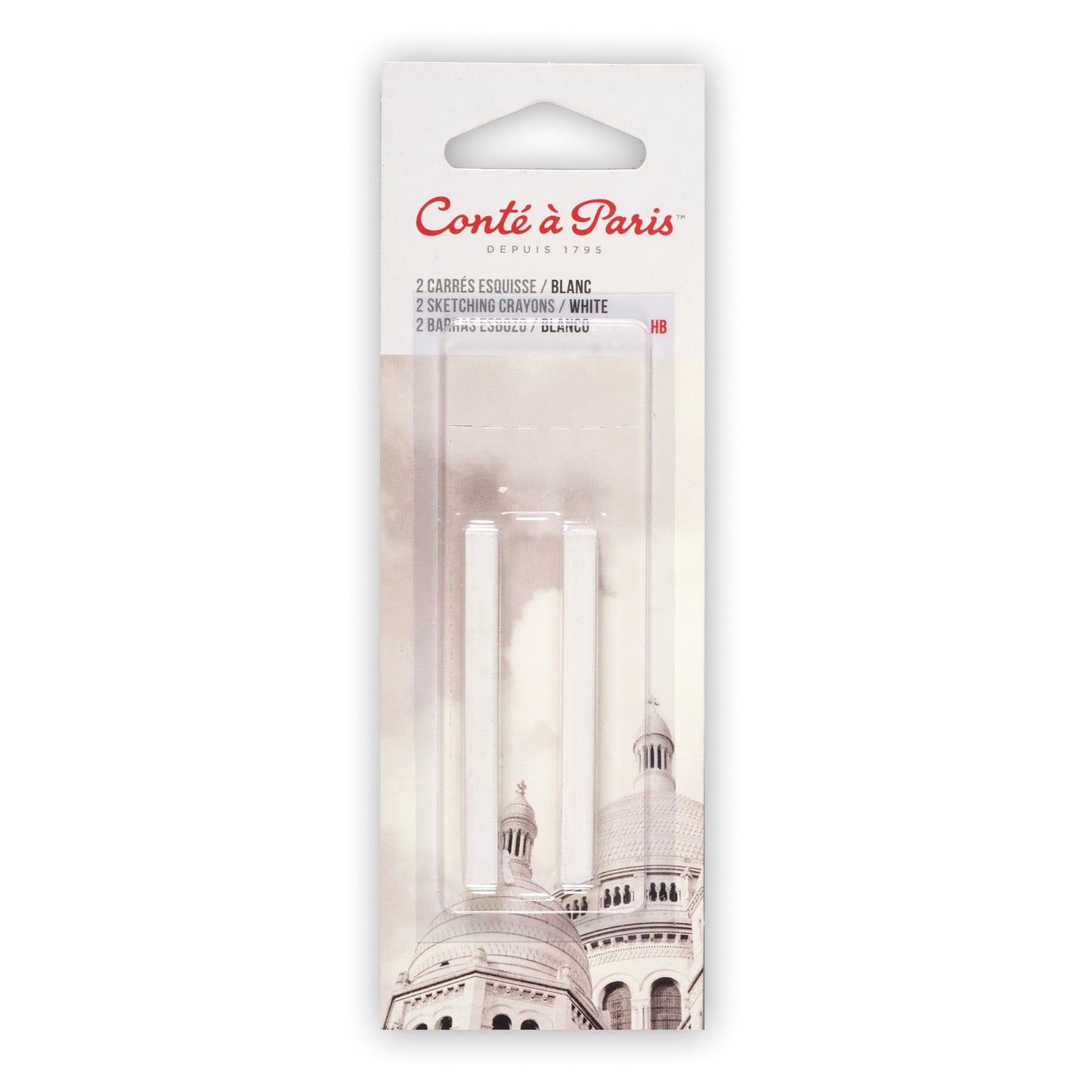 Conte Sketching Carre Crayons - 2 packs