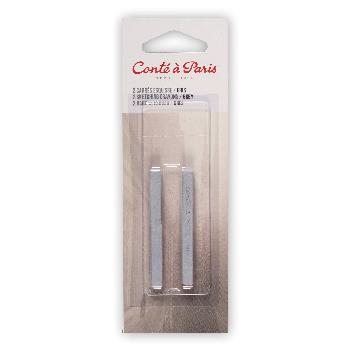 Conte Sketching Carre Crayons - 2 packs