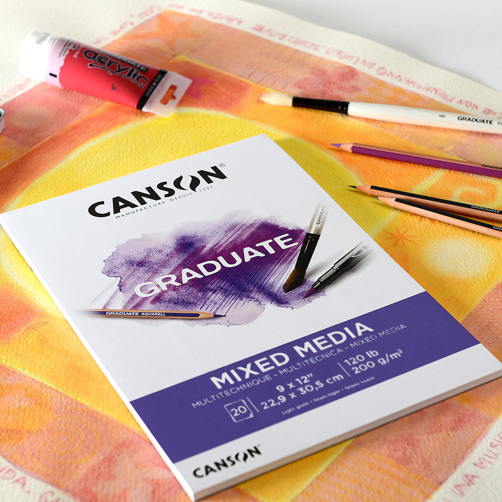 Canson Graduate Mixed Media Pad 5.5"x8.5"