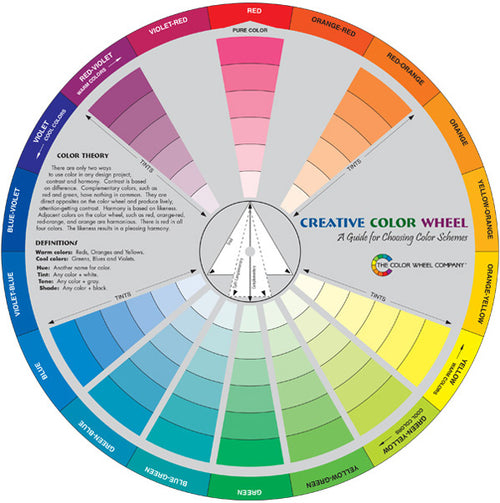 Creative Color Wheel 9.25"D