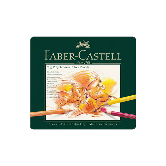 Faber-Castell Polychromos Coloured Pencil Set of 24