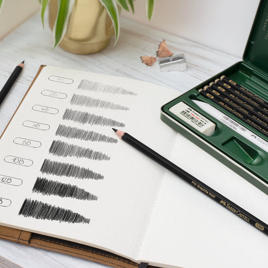 Faber-Castell PITT Graphite Matt Pencils - Set of 11