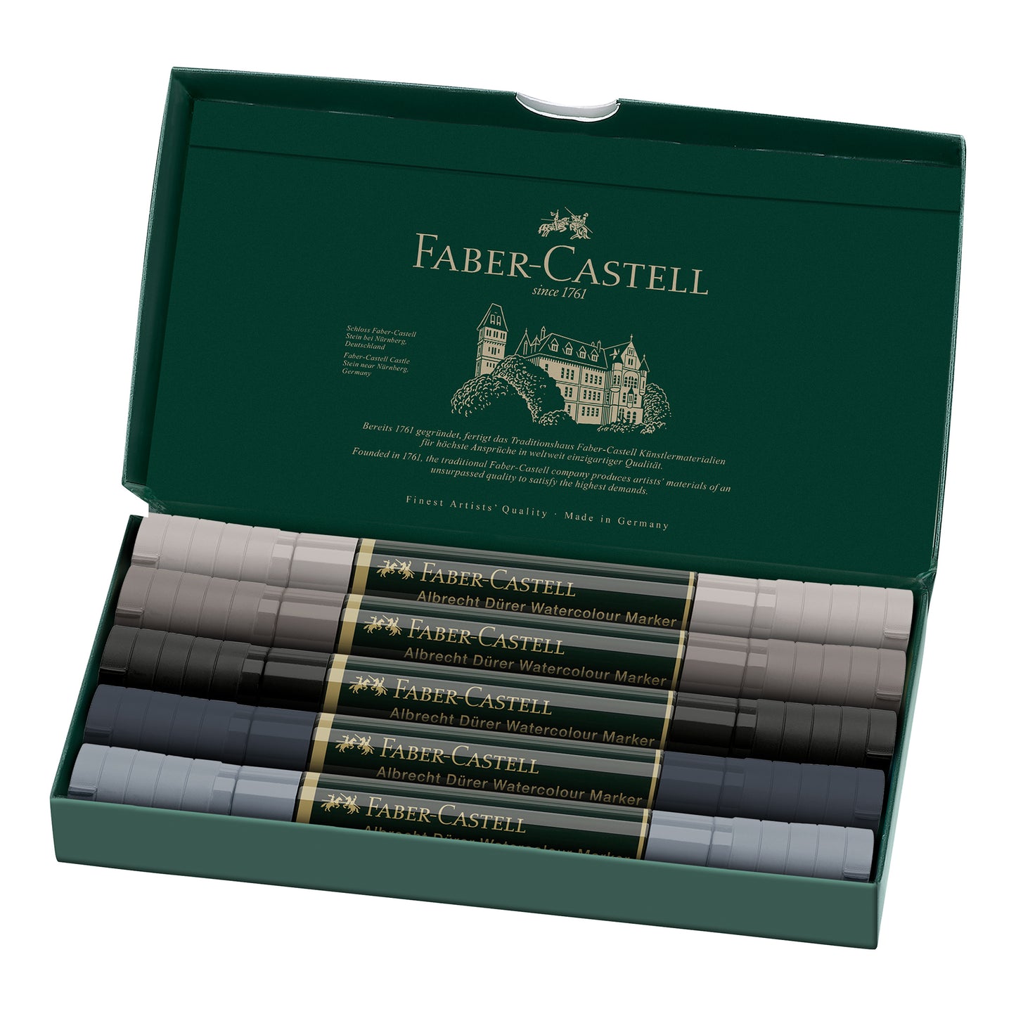 Albrecht Dürer Watercolor Markers Grey Tones - Set of 5
