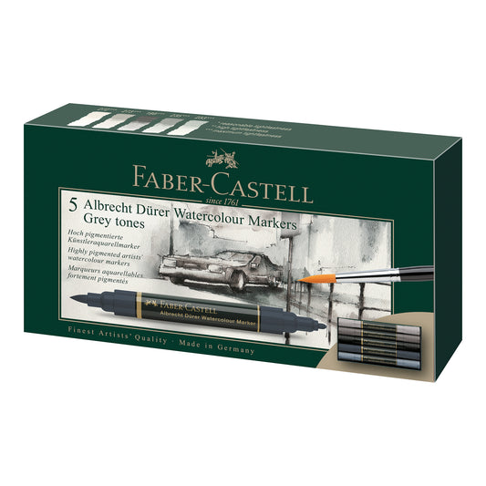 Albrecht Dürer Watercolor Markers Grey Tones - Set of 5