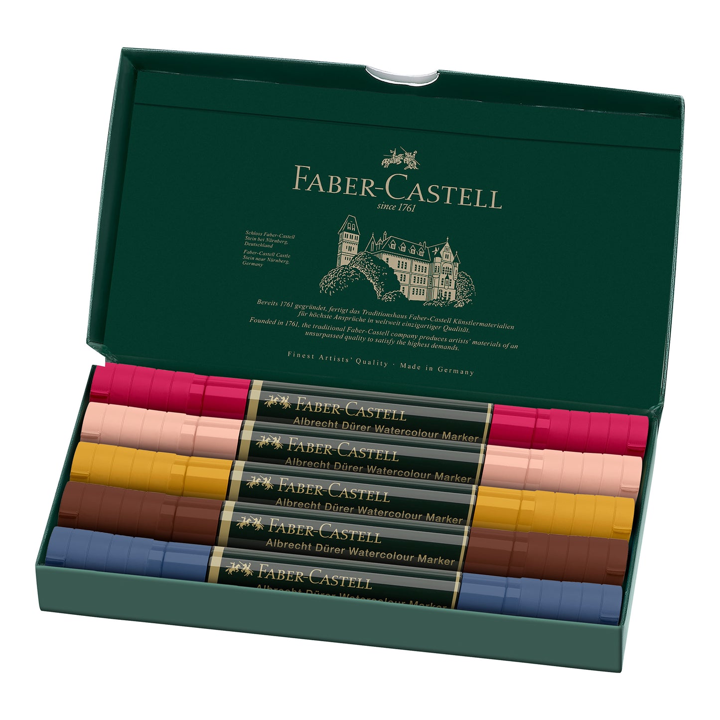 Albrecht Dürer Watercolor Markers Portrait - Set of 5