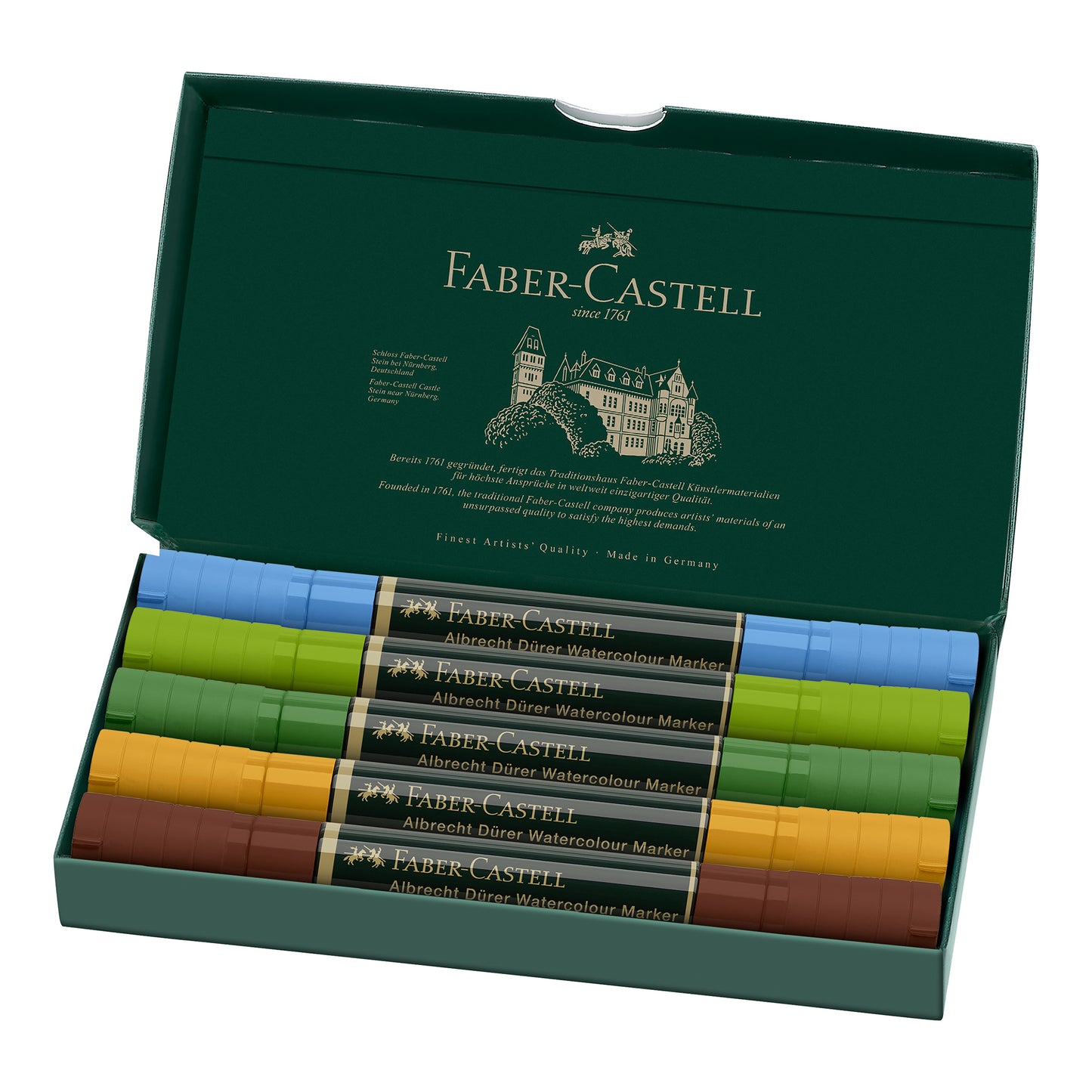 Albrecht Dürer Watercolor Markers Plein Air - Set of 5
