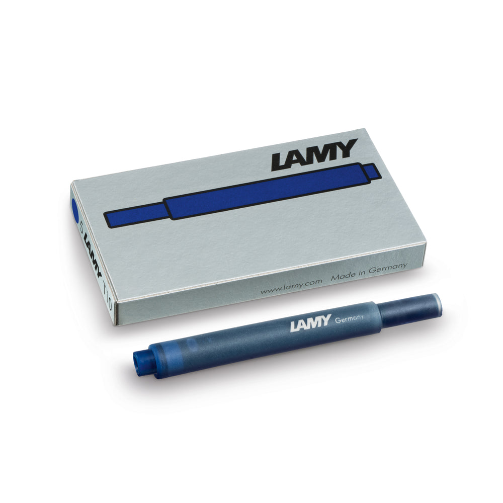 LAMY T 10 Ink Cartridge Fountain Pen Refills - Packs of 5