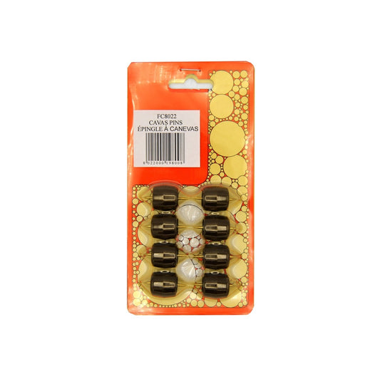 Canvas Pins Set Of 8
