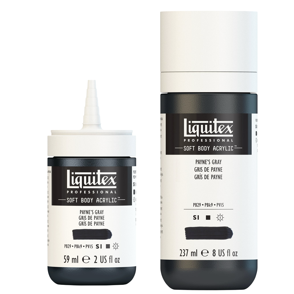 Liquitex Professional Soft Body Acrylics - Grey