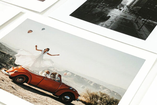 Photos and artwork printed on fine art printing papers.
