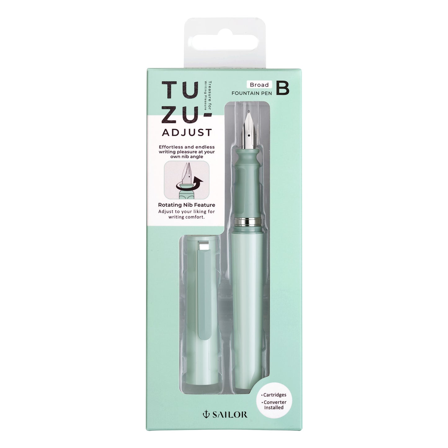Sailor TUZU ADJUST Fountain Pen - Broad