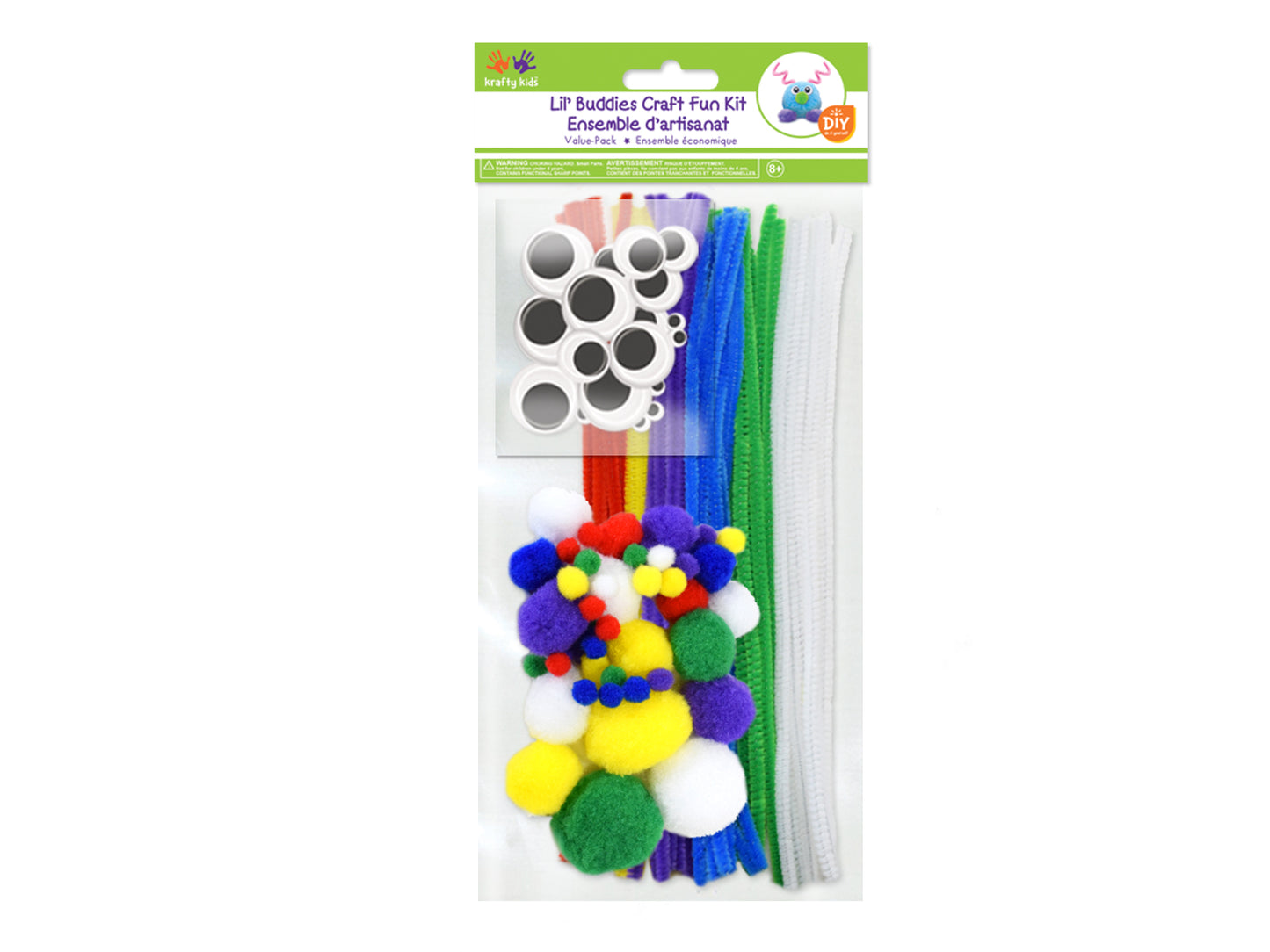 Krafty Kids Craft Pack of 112 - Primary