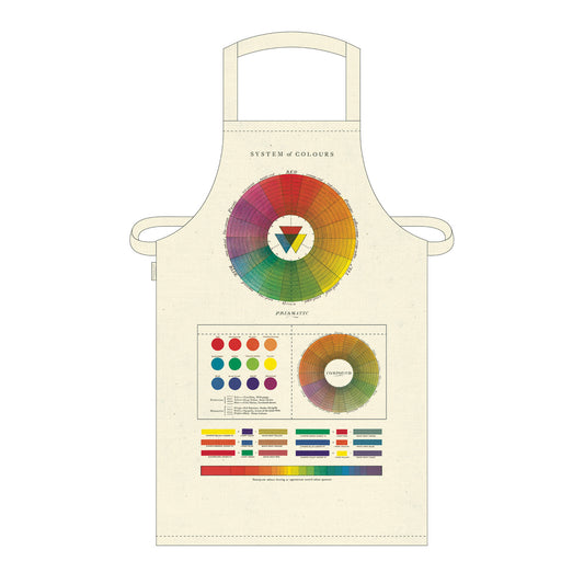 Cavallini Vintage Inspired Apron - Color Wheel