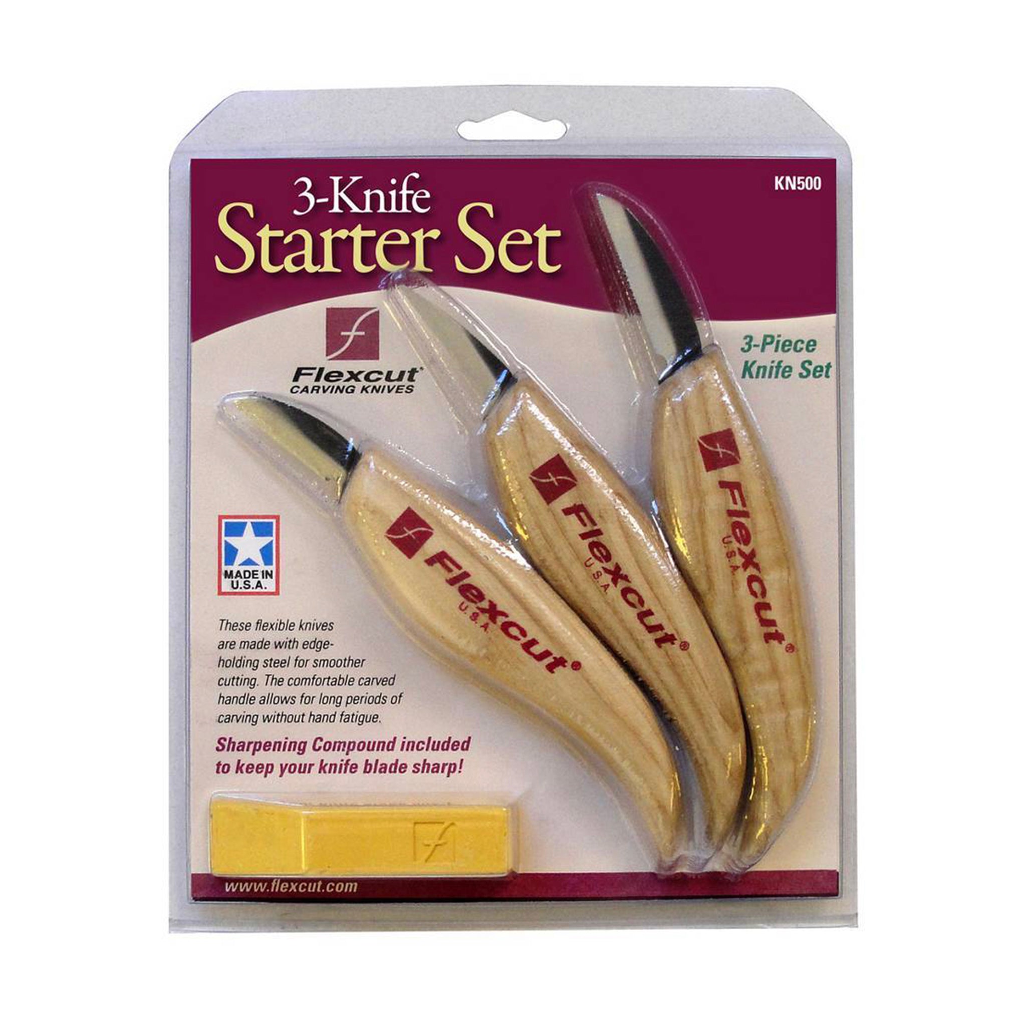 FlexCut® Wood Carving Palm Tool Beginners Set