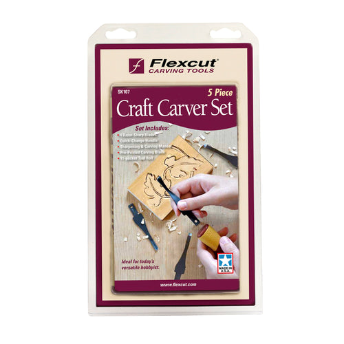 Flexcut Craft Carver Set of 5