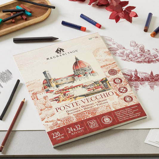 Magnani Ponte Vecchio Drawing Pads Rough - 220gsm