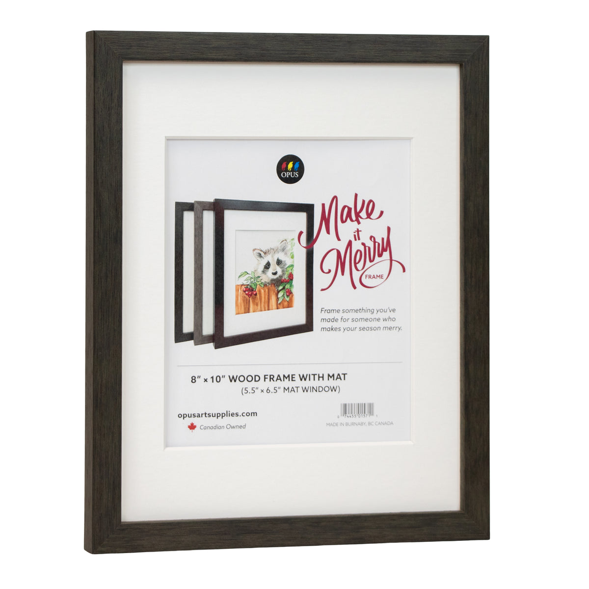 Make It Merry Readymade Frame 8"x10" (w/ Matte & Glass - 5.5"x6.5" Mat Window) - Limited Edition