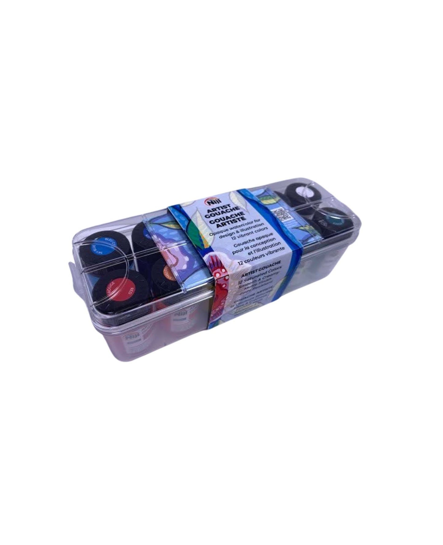 Yasutomo Niji Artist Gouache - Set of 12 Colors