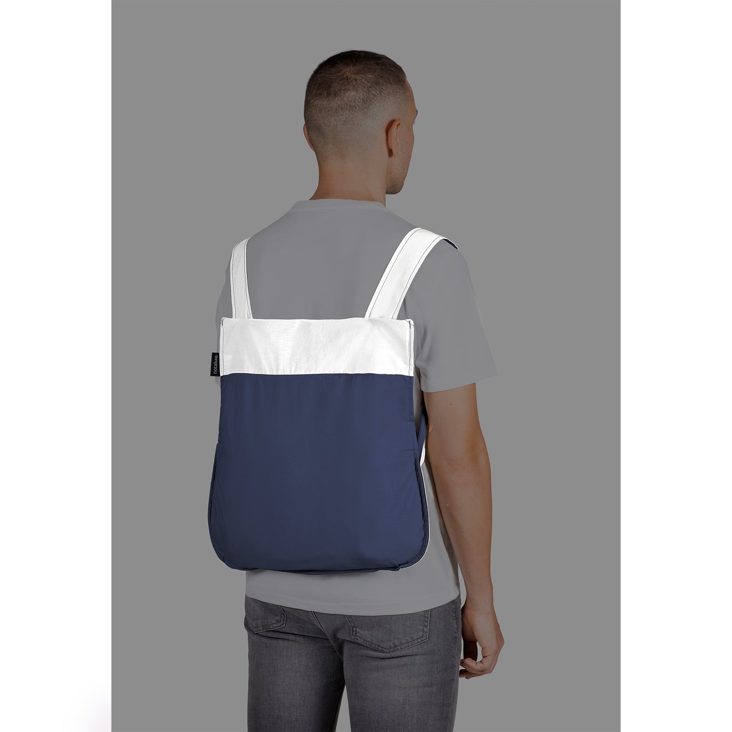 Notabag β Reflective Navy