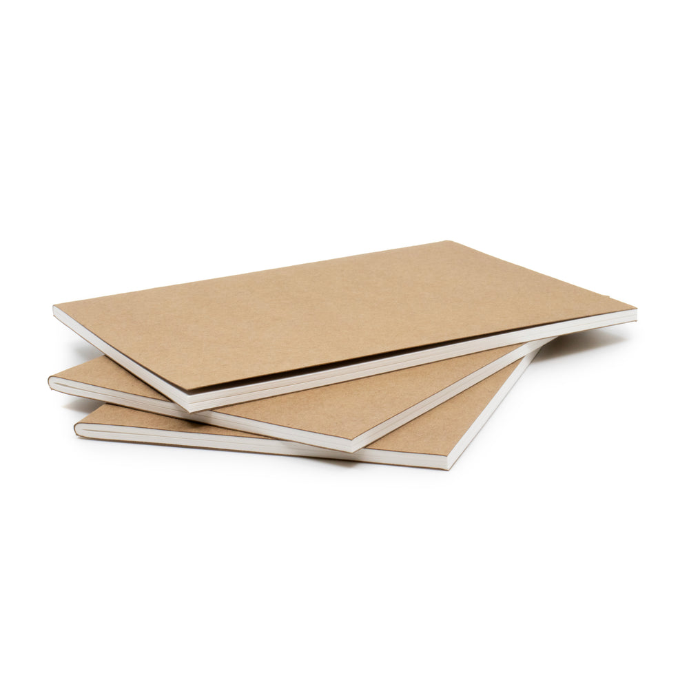 Opus Special! Unlabelled Paperback Sketchbook - Kraft (8.5" x 11") - 3-Pack