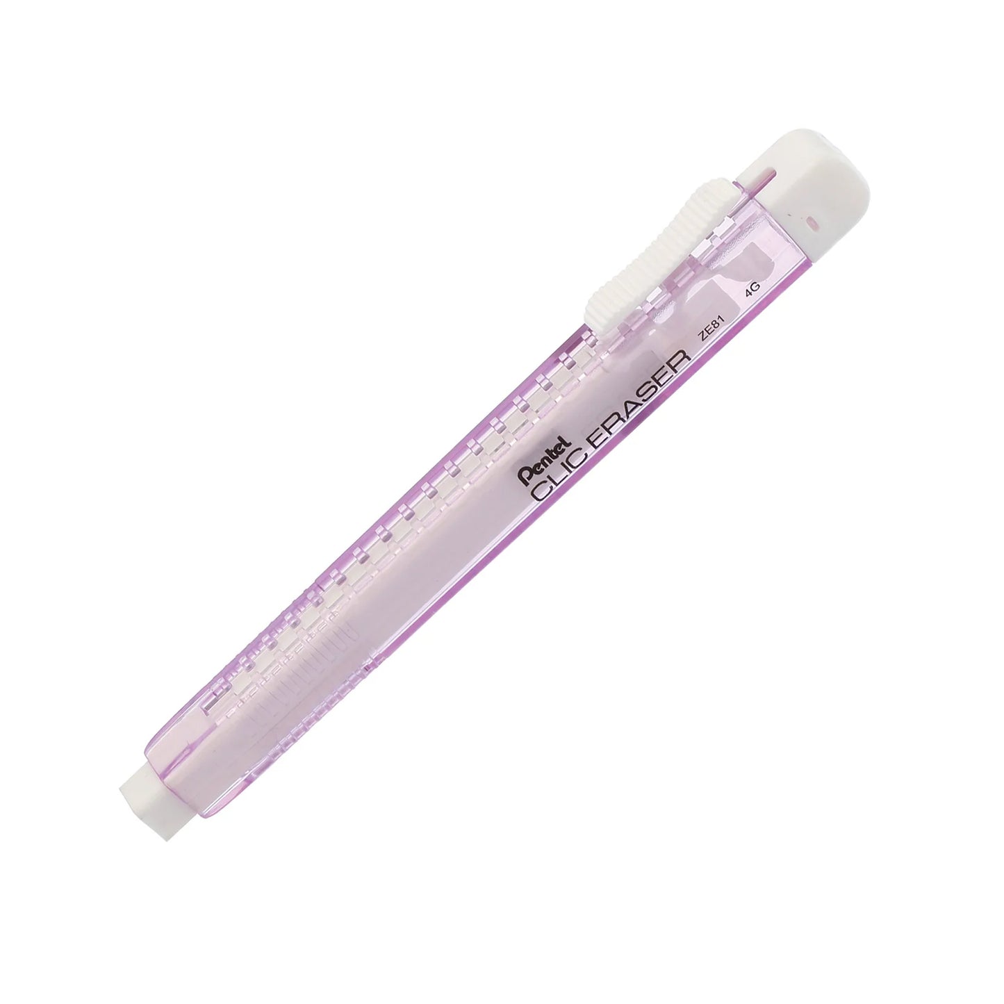 Pentel CLIC ERASER Retractable Eraser - Violet Barrel