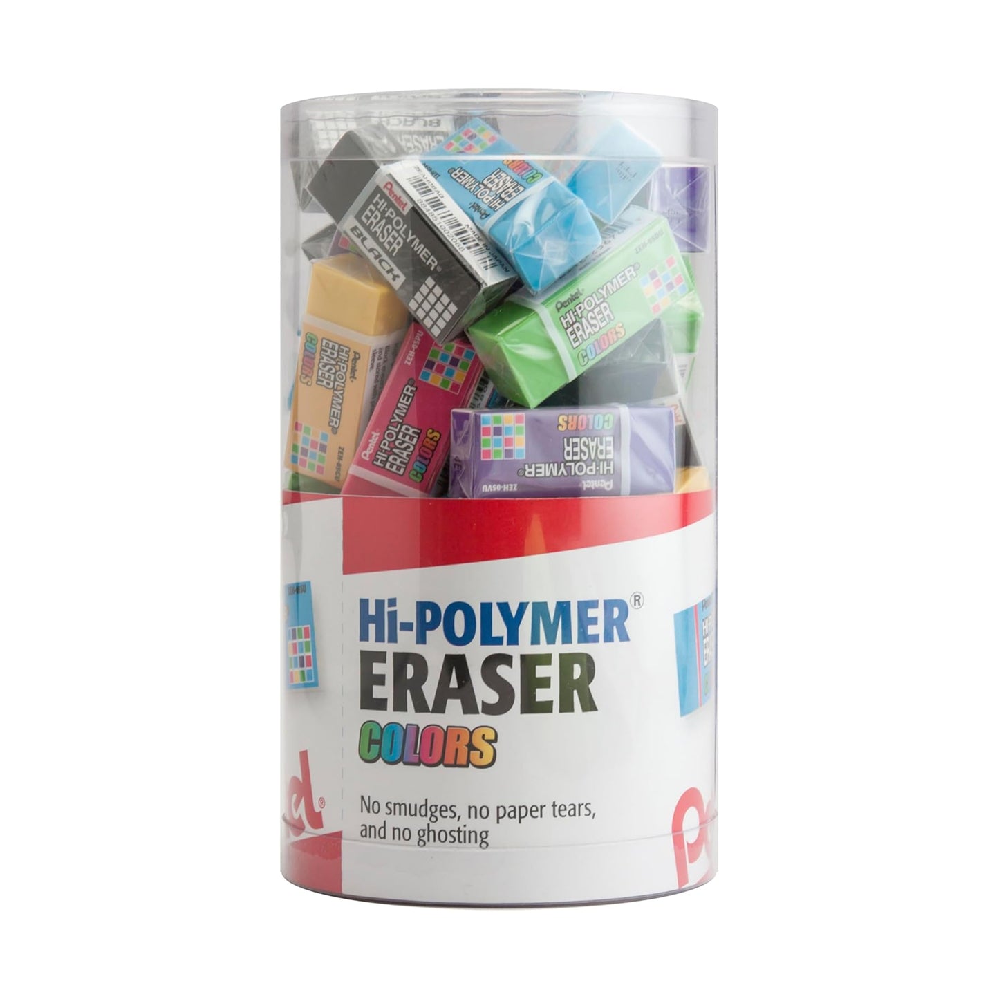 Pentel Hi-Polymer Block Eraser - Small, Assorted Colour