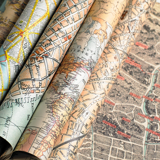 Pepin Press Gift & Creative Paper - Maps