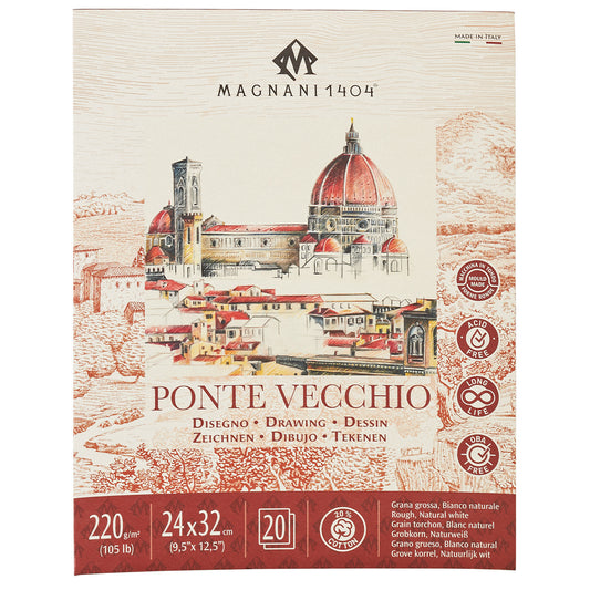 Magnani Ponte Vecchio Drawing Pads Rough - 220gsm