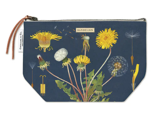 Cavallini Vintage Pouch - Dandelion