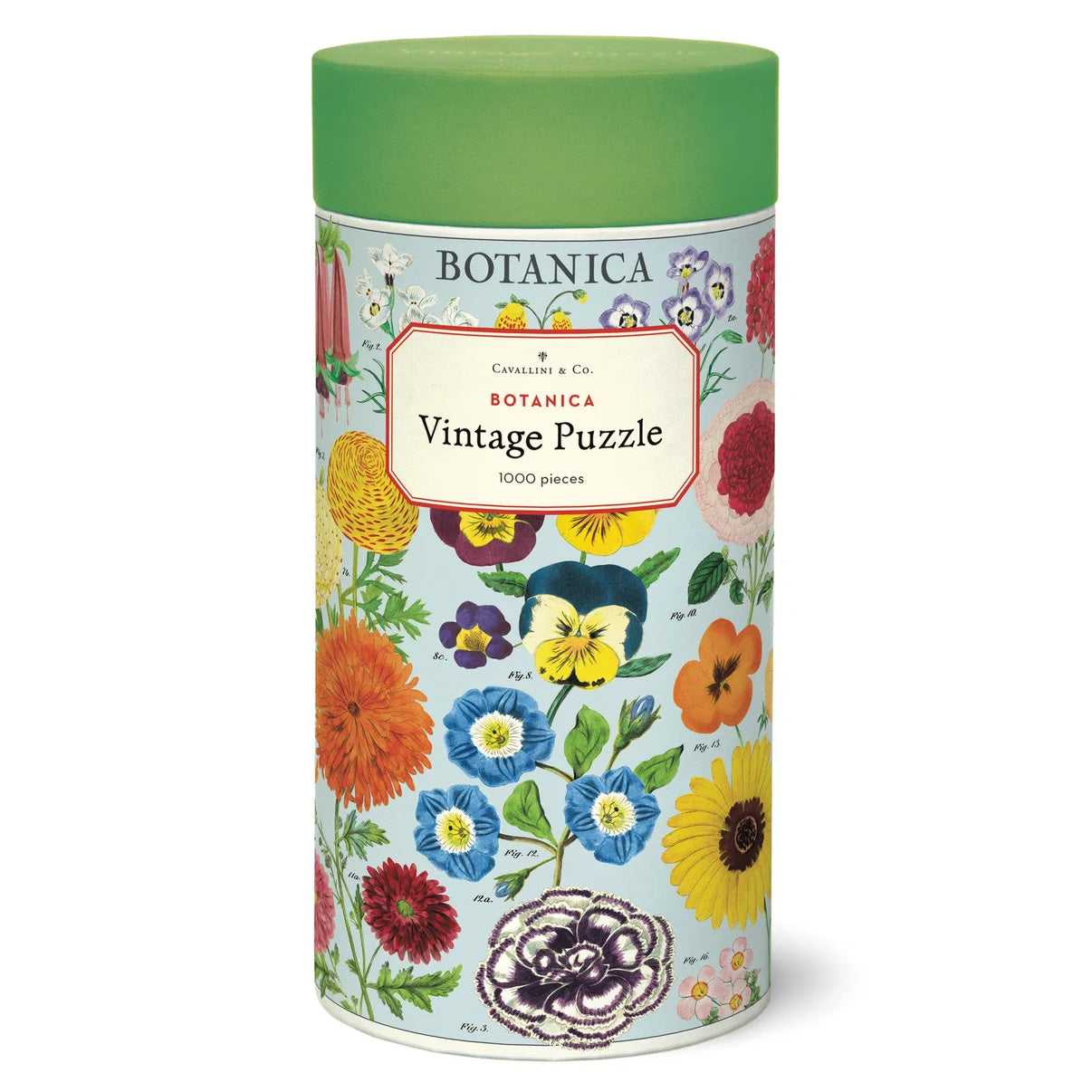 Cavallini 1,000 Piece Puzzle Botanica
