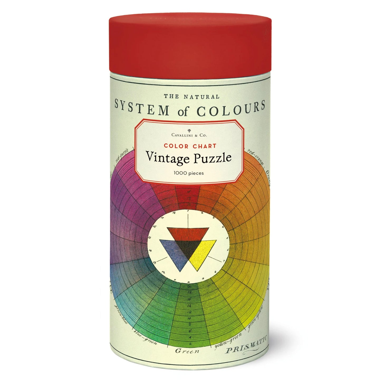 Cavallini 1,000 Piece Puzzle Color Wheel