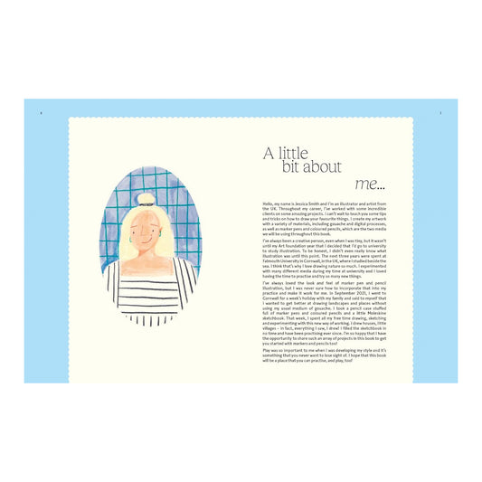 15-minute Art Drawing by Jessica Smith