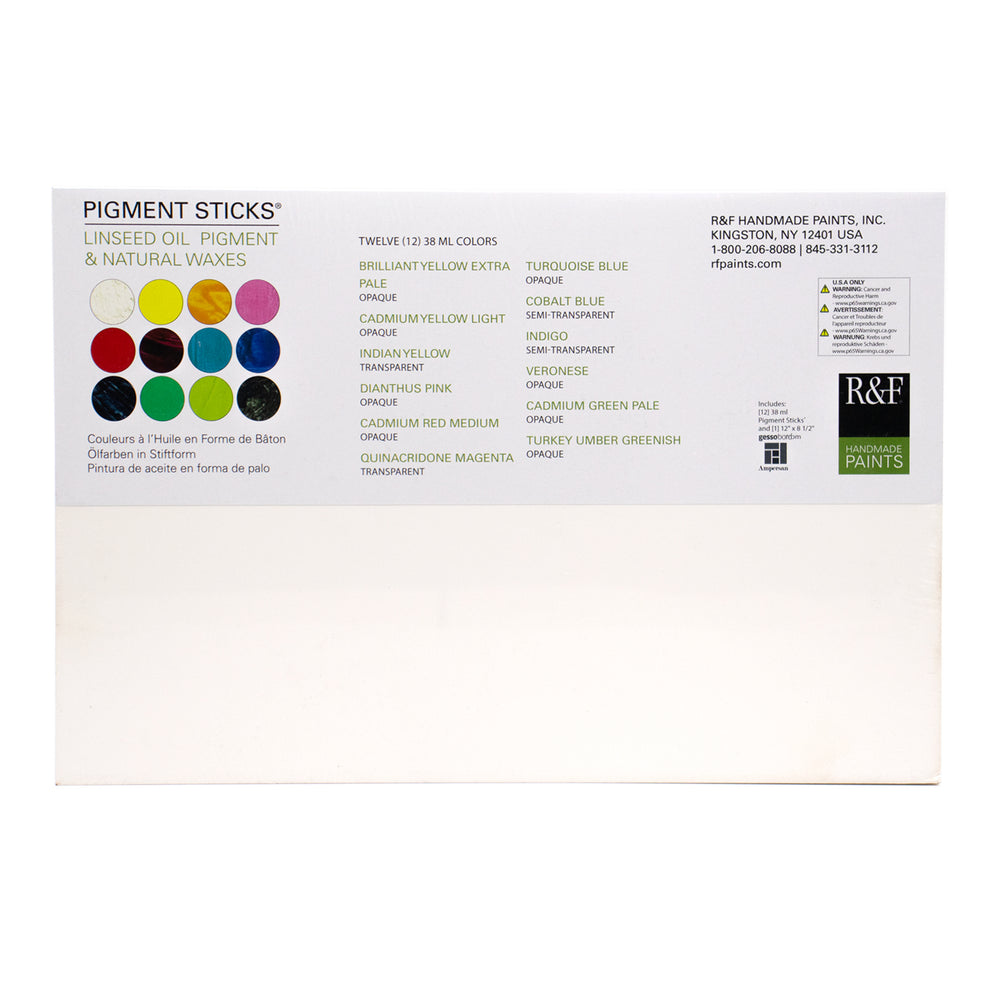R&F Pigment Sticks Painter's Dozen Set #1