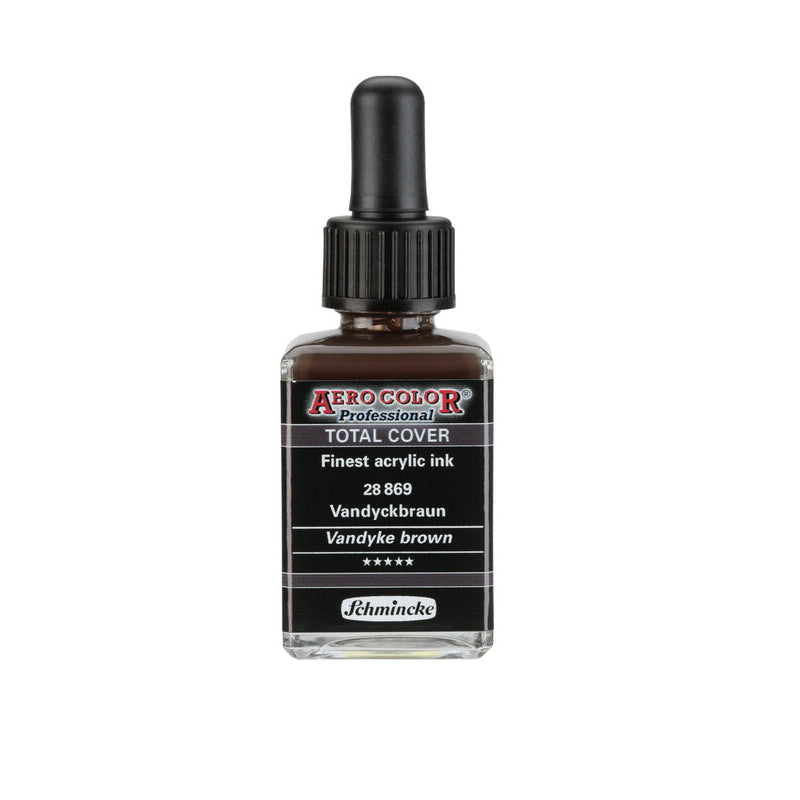Schmincke AERO COLOR Professional Acrylic Inks - Total Cover