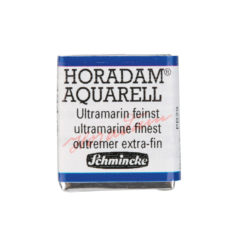 Schmincke HORADAM AQUARELL Watercolour Half Pan - Blues