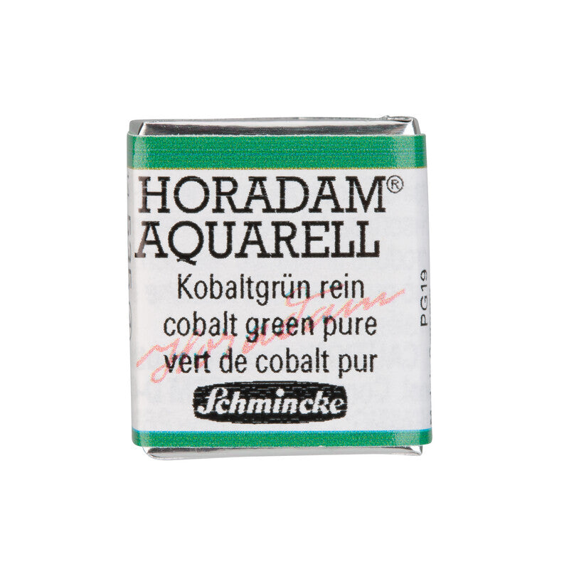 Schmincke HORADAM AQUARELL Watercolour Half Pan - Greens