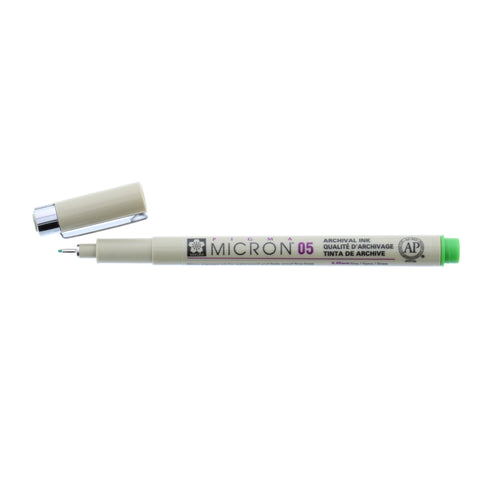 Sakura Pigma Micron Pen - Fresh Green 05