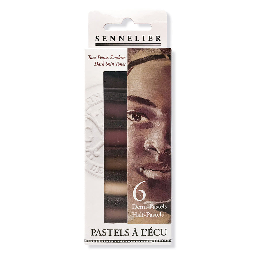 Sennelier Soft Pastels Set - Dark Skin Tones Set of 6 – Opus Art Supplies