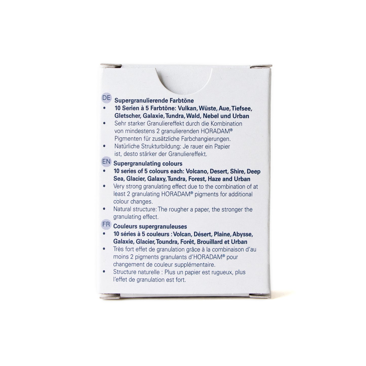 Schmincke HORADAM Supergranulation Watercolour Trio Set of 3 - Urban