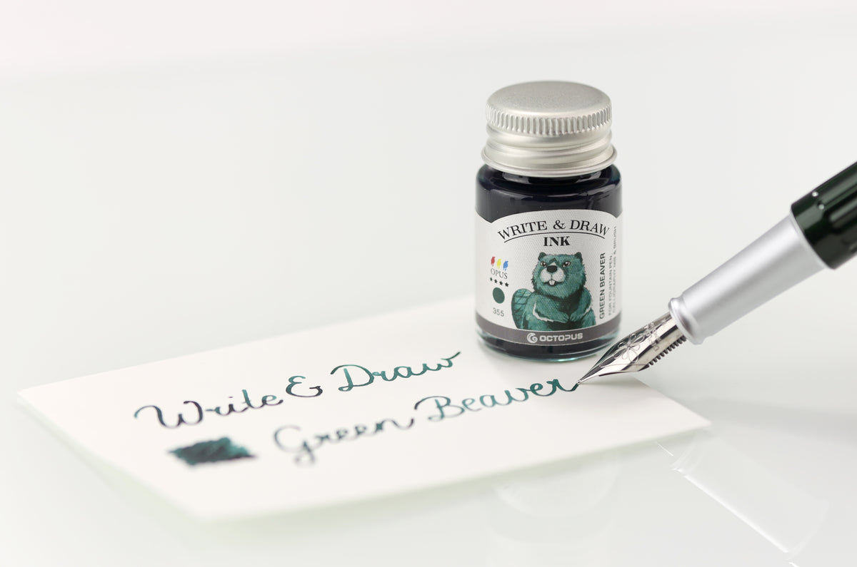 Octopus Write & Draw Ink Opus Green Beaver 10ml (Promotional Gift Only)
