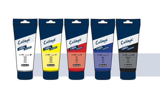 Schmincke College Linol Linoprint Set of 5