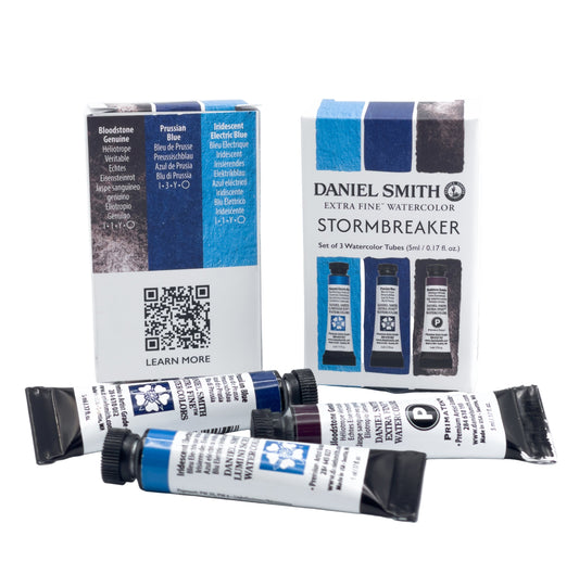 Daniel Smith Extra Fine Watercolors 5ml Triad Set Stormbreaker