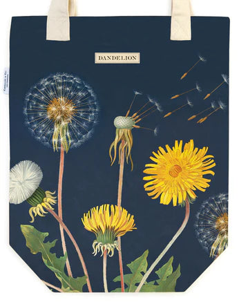 Cavallini Vintage Inspired Tote Bag - Dandelion