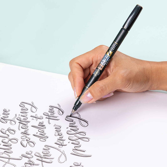 Lot de 2 stylos pinceaux Tombow Fudenosuke